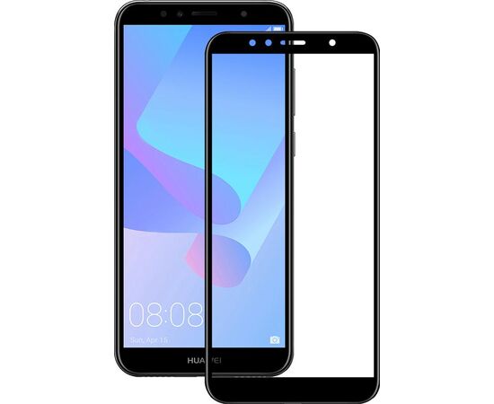 Купить Защитное стекло TOTO 5D Full Cover Tempered Glass Huawei Y6 Prime 2018 Black, фото , изображение 2, характеристики, отзывы