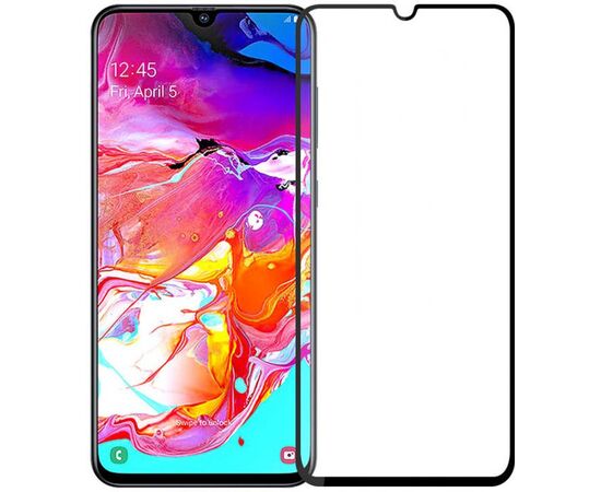 Придбати Защитное стекло TOTO 5D Full Cover Tempered Glass Samsung Galaxy A70 Black, image , характеристики, відгуки