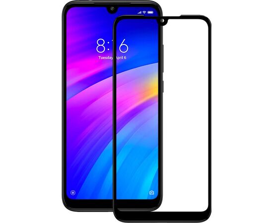 Купить Защитное стекло TOTO 5D Full Cover Tempered Glass Xiaomi Redmi 7 Black, фото , характеристики, отзывы