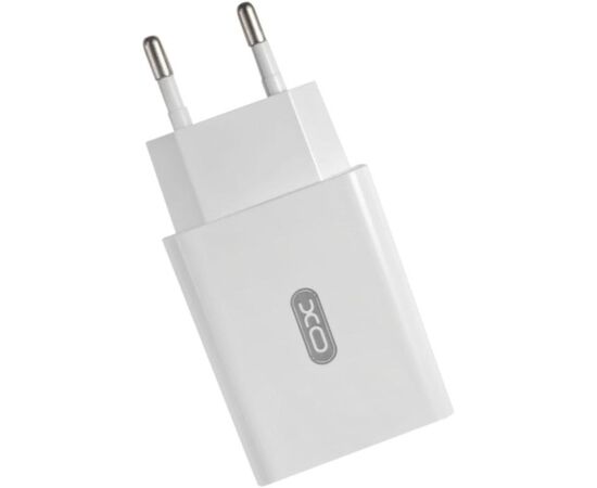 Купить Сетевое зарядное устройство XO L36 QC 3.0 18W/1USB + Type-C Cable White, фото , характеристики, отзывы