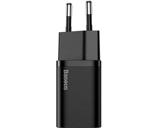 Купить Сетевое зарядное устройство Baseus Super Si Quick Charger USB-C 30W EU Black, фото , характеристики, отзывы