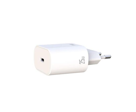 Придбати Сетевое зарядное устройство XO L91 25W TYPE-C fast charger + Lightning cable White, image , зображення 2, характеристики, відгуки