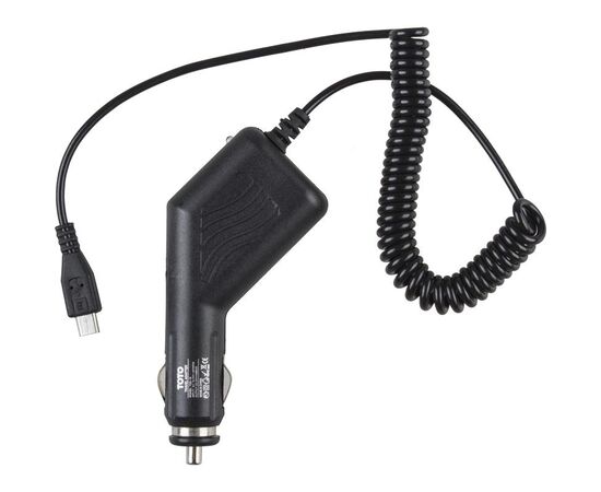 Купить Автомобильное зарядное устройство TOTO TZS-19 Car charger MicroUsb 1A 1.5m Black, фото , изображение 2, характеристики, отзывы