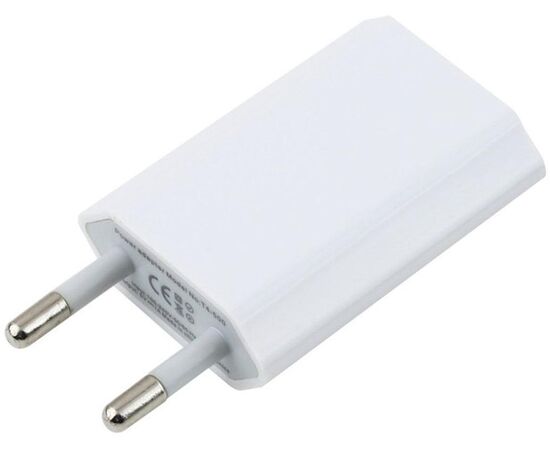 Придбати Сетевое зарядное устройство Apple USB Power Adapter 1A White, image , зображення 2, характеристики, відгуки