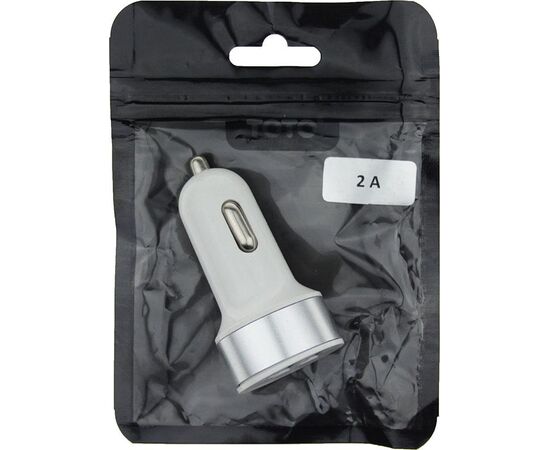 Купить Автомобильное зарядное устройство TOTO TZZ-58 Car charger metal 2USB 2,1A Silver, фото , характеристики, отзывы