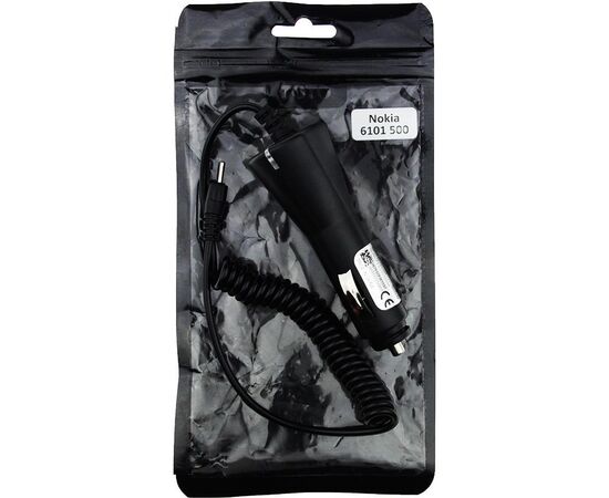 Купить Автомобильное зарядное устройство TOTO TZY-63 Car charger Nokia 6101 500 mA 1.2m Black, фото , характеристики, отзывы