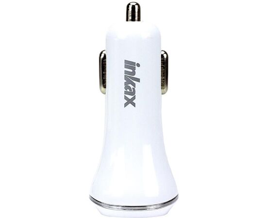 Купить Автомобильное зарядное устройство INKAX CD-12 Car charger + Micro cable 2USB 2.1A White, фото , изображение 3, характеристики, отзывы