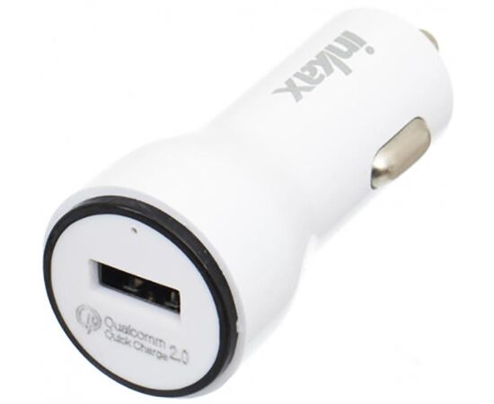 Купить Автомобильное зарядное устройство INKAX CD-22 Car charger + Type-C cable 1USB 2.1A White, фото , изображение 3, характеристики, отзывы