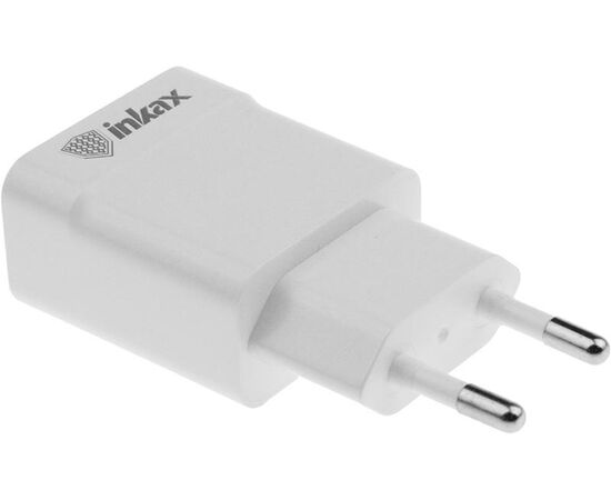 Купить Сетевое зарядное устройство INKAX CD-36 Travel charger 1USB 1A White, фото , изображение 4, характеристики, отзывы