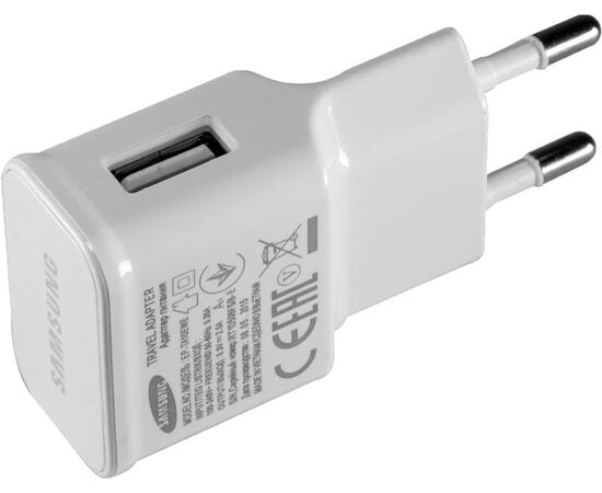 Купить Сетевое зарядное устройство Samsung Travel Charger 1USB 2A White (High Copy), фото , изображение 2, характеристики, отзывы