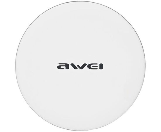 Купить Беспроводное зарядное устройство AWEI W6 Wireless charger White, фото , изображение 2, характеристики, отзывы