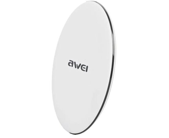 Купить Беспроводное зарядное устройство AWEI W6 Wireless charger White, фото , изображение 3, характеристики, отзывы