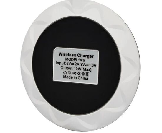 Купить Беспроводное зарядное устройство AWEI W6 Wireless charger White, фото , изображение 5, характеристики, отзывы