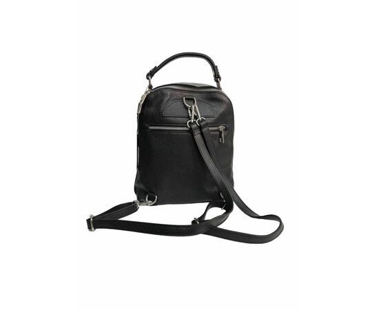 Купить Кожаная сумка Italian Bags Рюкзак Italian Bags 1057_black Кожаный Черный, фото , изображение 3, характеристики, отзывы