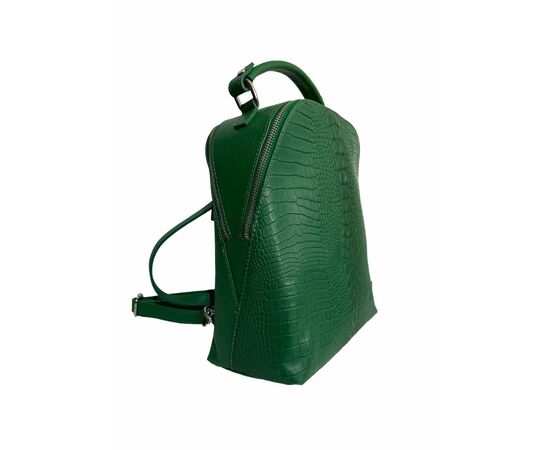 Купить Кожаная сумка Italian Bags Рюкзак Italian Bags 1057_green Кожаный Зеленый, фото , изображение 2, характеристики, отзывы