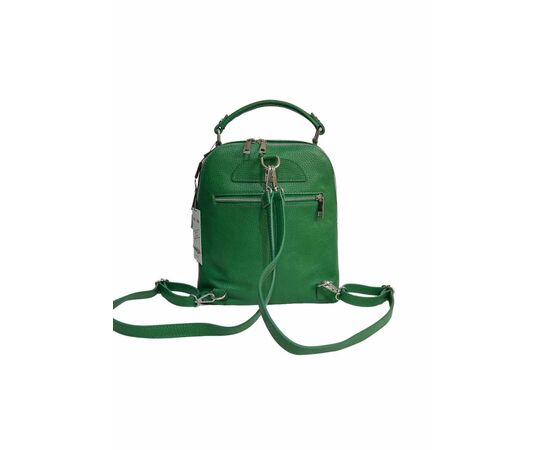 Купить Кожаная сумка Italian Bags Рюкзак Italian Bags 1057_green Кожаный Зеленый, фото , изображение 3, характеристики, отзывы