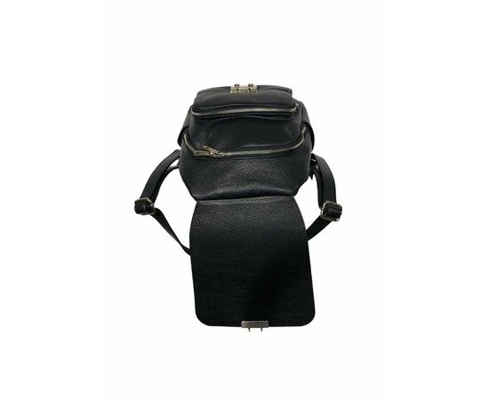 Купить Кожаная сумка Italian Bags Рюкзак Italian Bags 111019_black Кожаный Черный, фото , изображение 5, характеристики, отзывы