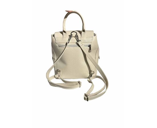 Купить Кожаная сумка Italian Bags Рюкзак Italian Bags 111056_milk Кожаный Молочный, фото , изображение 2, характеристики, отзывы