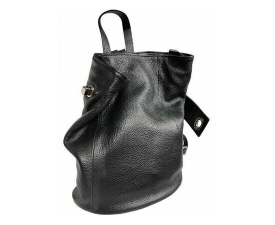 Купить Кожаная сумка Italian Bags Рюкзак Italian Bags 11307_black Кожаный Черный, фото , изображение 3, характеристики, отзывы