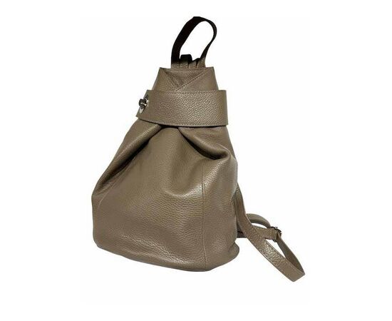 Купить Кожаная сумка Italian Bags Рюкзак Italian Bags 11307_taupe Кожаный Серо-коричневый, фото , характеристики, отзывы