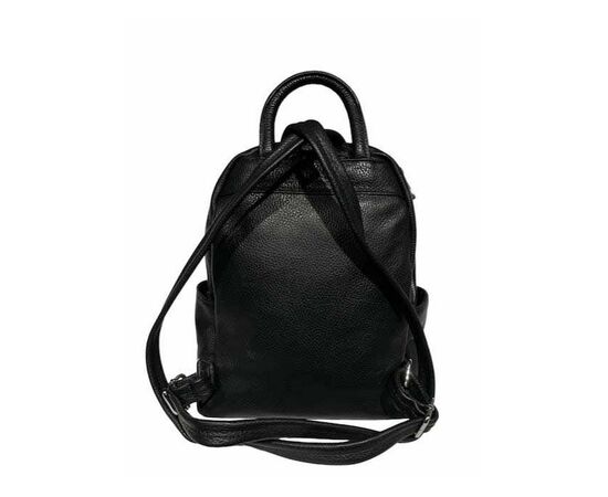 Купить Кожаная сумка Italian Bags Рюкзак Italian Bags 11543_black Кожаный Черный, фото , изображение 4, характеристики, отзывы