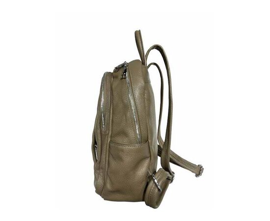 Придбати Кожаная сумка Italian Bags Рюкзак Italian Bags 11543_taupe Кожаный Серо-коричневый, image , зображення 3, характеристики, відгуки