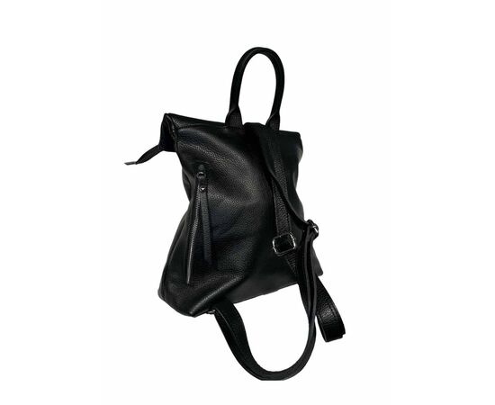 Купить Кожаная сумка Italian Bags Рюкзак Italian Bags 11638_black Кожаный Черный, фото , изображение 2, характеристики, отзывы