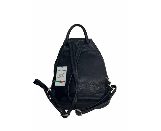 Купить Кожаная сумка Italian Bags Рюкзак Italian Bags 11833_dark_blue Кожаный Синий, фото , изображение 3, характеристики, отзывы