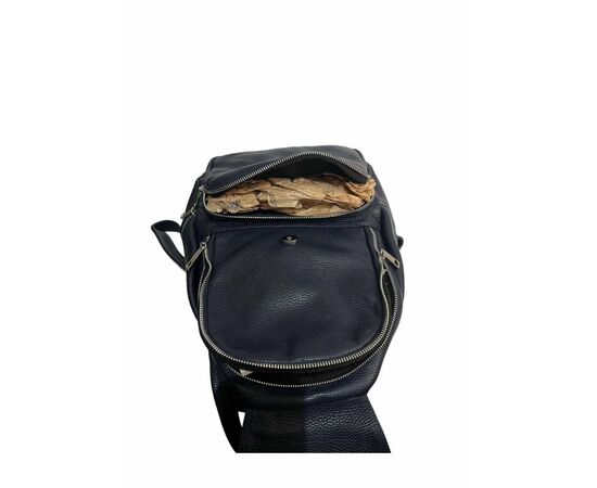 Купить Кожаная сумка Italian Bags Рюкзак Italian Bags 11833_dark_blue Кожаный Синий, фото , изображение 5, характеристики, отзывы