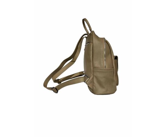 Придбати Кожаная сумка Italian Bags Рюкзак Italian Bags 11924_taupe Кожаный Серо-коричневый, image , зображення 3, характеристики, відгуки