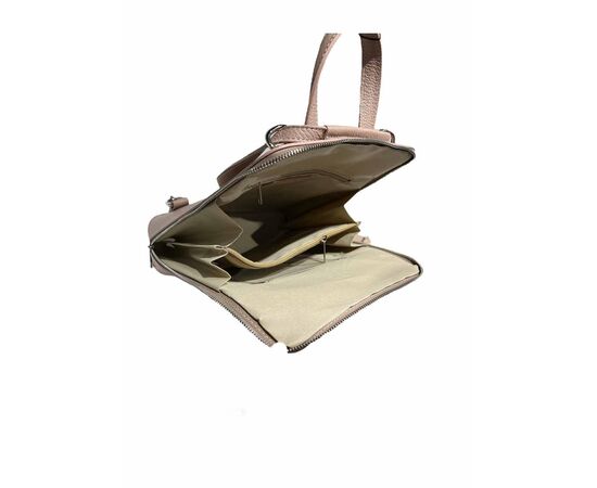 Купить Кожаная сумка Italian Bags Рюкзак Italian Bags 11942_cipria Кожаный Розовый, фото , изображение 4, характеристики, отзывы