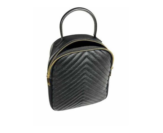 Купить Кожаная сумка Italian Bags Рюкзак Italian Bags 11955_black Кожаный Черный, фото , изображение 3, характеристики, отзывы