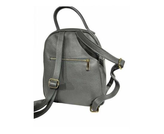 Придбати Кожаная сумка Italian Bags Рюкзак Italian Bags 11955_gray Кожаный Серый, image , зображення 3, характеристики, відгуки