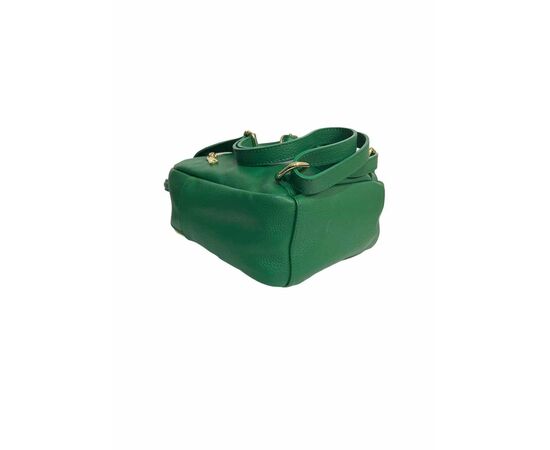 Купить Кожаная сумка Italian Bags Рюкзак Italian Bags 11955_green Кожаный Зеленый, фото , изображение 4, характеристики, отзывы