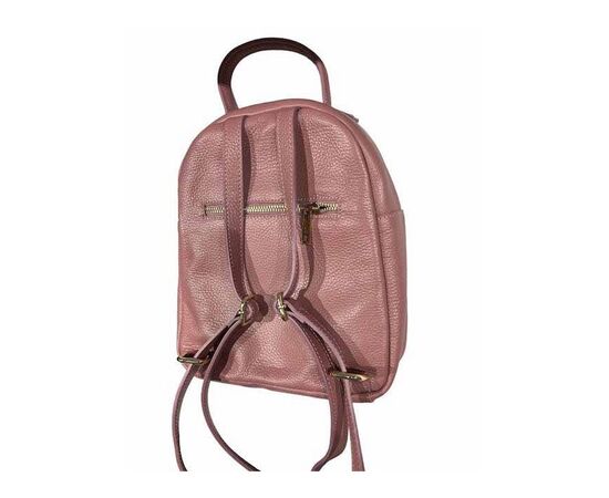 Купить Кожаная сумка Italian Bags Рюкзак Italian Bags 11955_roze Кожаный Розовый, фото , изображение 2, характеристики, отзывы