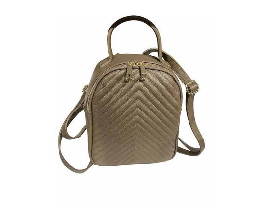 Купить Кожаная сумка Italian Bags Рюкзак Italian Bags 11955_taupe Кожаный Серо-коричневый, фото , характеристики, отзывы