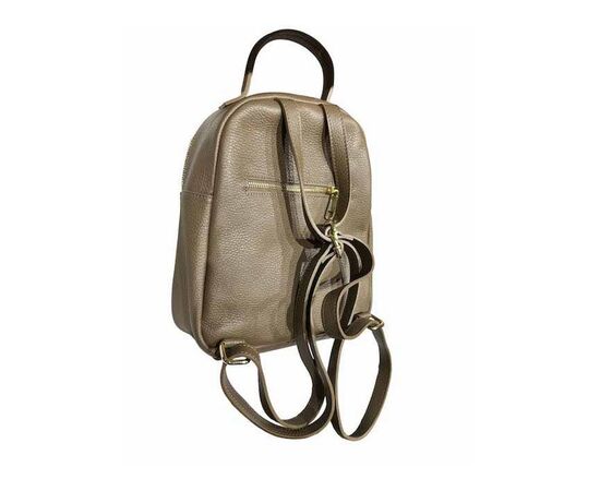 Купить Кожаная сумка Italian Bags Рюкзак Italian Bags 11955_taupe Кожаный Серо-коричневый, фото , изображение 2, характеристики, отзывы