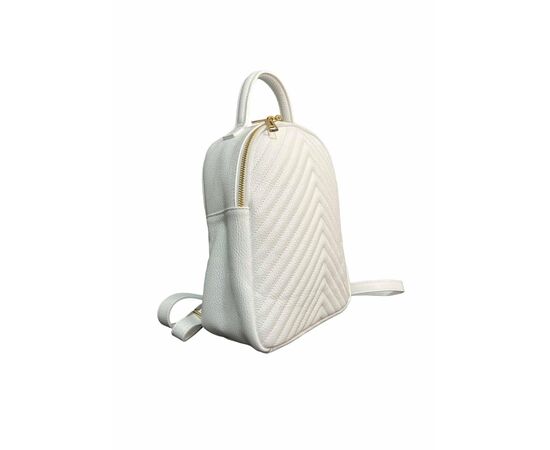 Купить Кожаная сумка Italian Bags Рюкзак Italian Bags 11955_white Кожаный Белый, фото , изображение 2, характеристики, отзывы