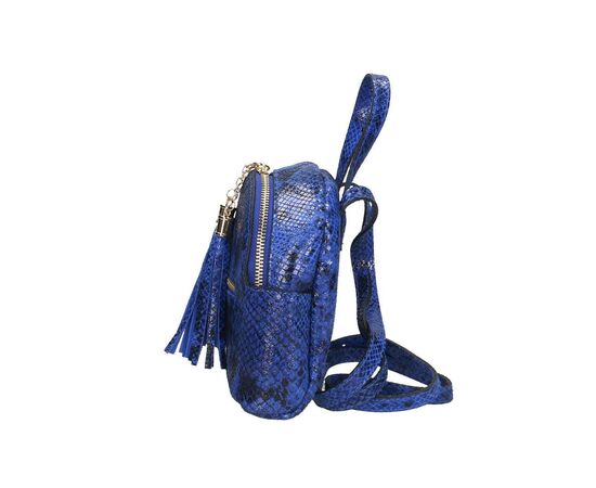 Купить Кожаная сумка Italian Bags Рюкзак Italian Bags 188432_blue Кожаный Синий, фото , изображение 3, характеристики, отзывы