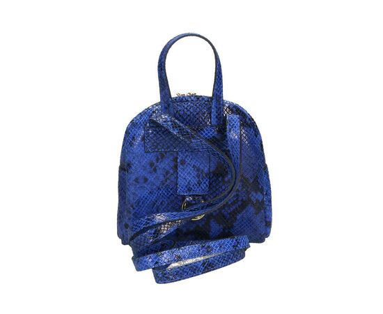 Купить Кожаная сумка Italian Bags Рюкзак Italian Bags 188432_blue Кожаный Синий, фото , изображение 4, характеристики, отзывы