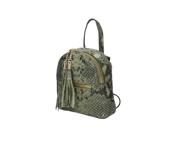 Купить Кожаная сумка Italian Bags Рюкзак Italian Bags 188432_green Кожаный Зеленый, фото , изображение 2, характеристики, отзывы