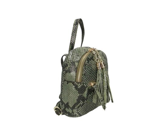 Купить Кожаная сумка Italian Bags Рюкзак Italian Bags 188432_green Кожаный Зеленый, фото , изображение 5, характеристики, отзывы