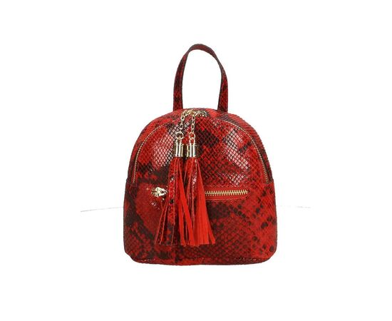 Купить Кожаная сумка Italian Bags Рюкзак Italian Bags 188432_red Кожаный Красный, фото , характеристики, отзывы