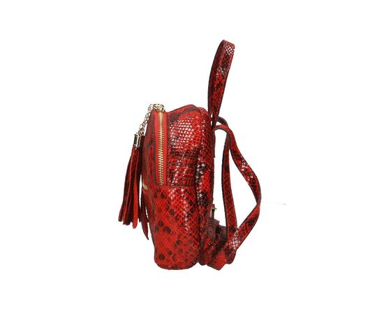 Купить Кожаная сумка Italian Bags Рюкзак Italian Bags 188432_red Кожаный Красный, фото , изображение 3, характеристики, отзывы