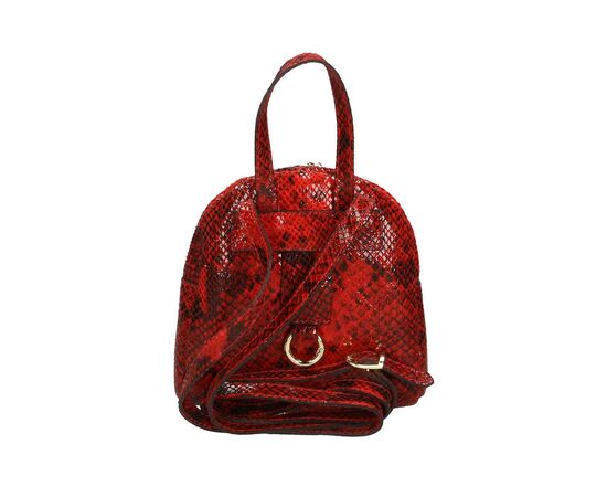 Купить Кожаная сумка Italian Bags Рюкзак Italian Bags 188432_red Кожаный Красный, фото , изображение 4, характеристики, отзывы