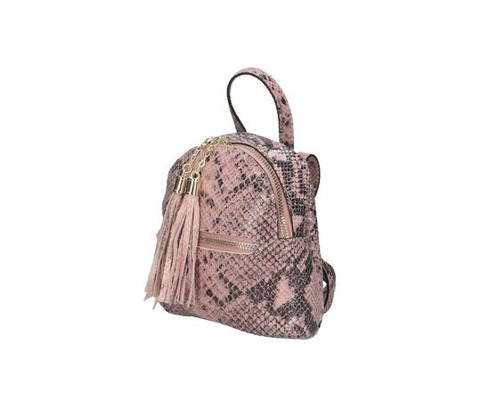 Купить Кожаная сумка Italian Bags Рюкзак Italian Bags 188432_roze Кожаный Розовый, фото , изображение 2, характеристики, отзывы