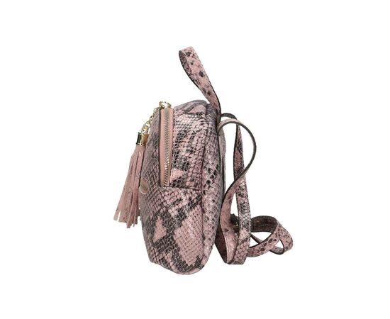 Купить Кожаная сумка Italian Bags Рюкзак Italian Bags 188432_roze Кожаный Розовый, фото , изображение 3, характеристики, отзывы