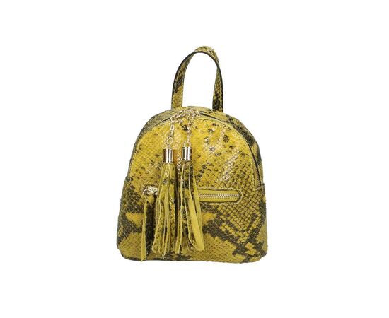 Купить Кожаная сумка Italian Bags Рюкзак Italian Bags 188432_yellow Кожаный Желтый, фото , характеристики, отзывы