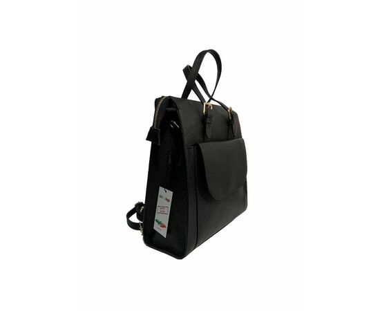 Купить Кожаная сумка Italian Bags Рюкзак Italian Bags 82533_black Кожаный Черный, фото , изображение 2, характеристики, отзывы