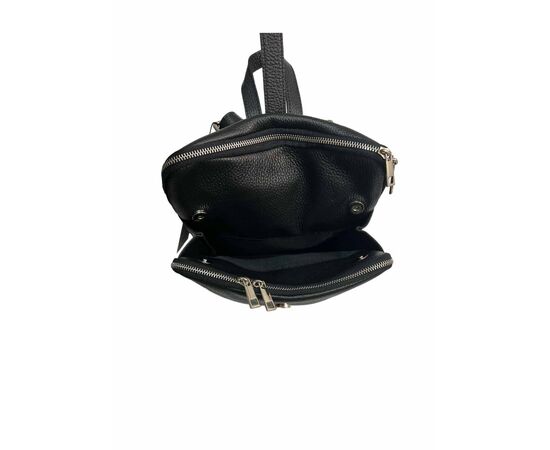 Придбати Кожаная сумка Italian Bags Рюкзак Italian Bags 96835_black Кожаный Черный, image , зображення 4, характеристики, відгуки